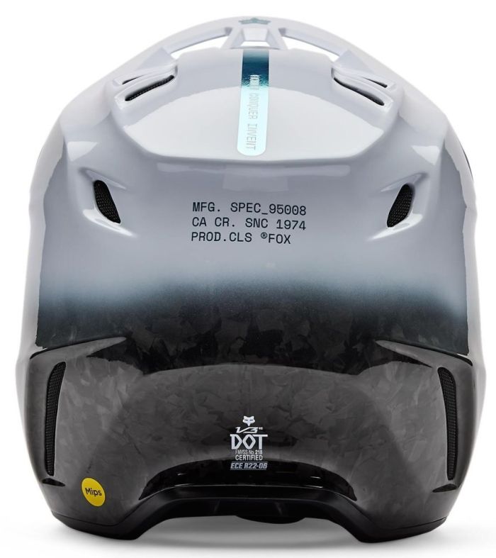 Шолом Fox V3 Rs Helmet - Ghost White
