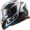Мотошолом LS2 FF800 Storm 2 Racer Red Blue