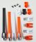 Змінні стяжки Fox Instinct Strap/Buckle/Pass Kit Orange