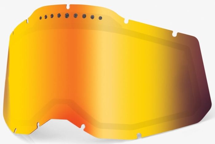 Лінза 100% Rc2/ac2/st2 (gen.2) Dual Vented Lens Mirror Red
