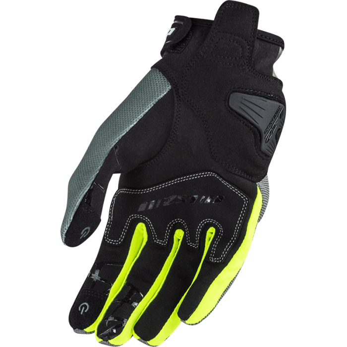 Моторукавички LS2 Dart 2 Man Gloves Grey Hi-Viz Yellow