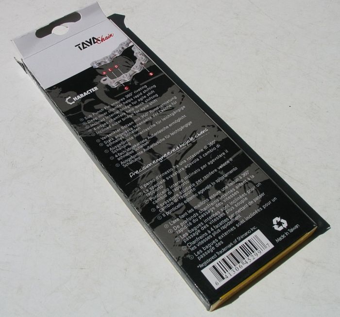 Ланцюг Taya Nove-91 Silver/silver 9sp