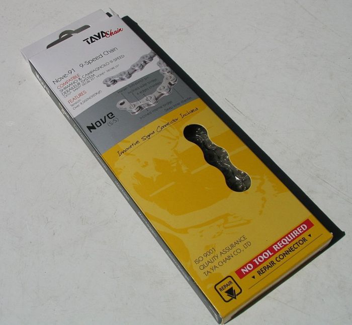 Ланцюг Taya Nove-91 Silver/silver 9sp