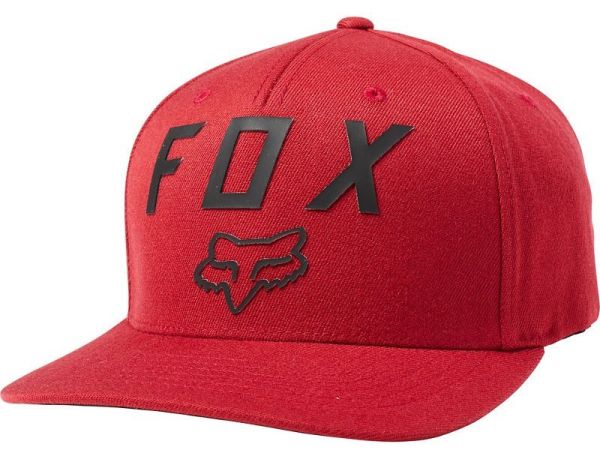Кепка Fox Number 2 Flexfit Hat Cardinal