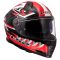 Мотошолом LS2 FF811 Vector 2 Buntri Black Red