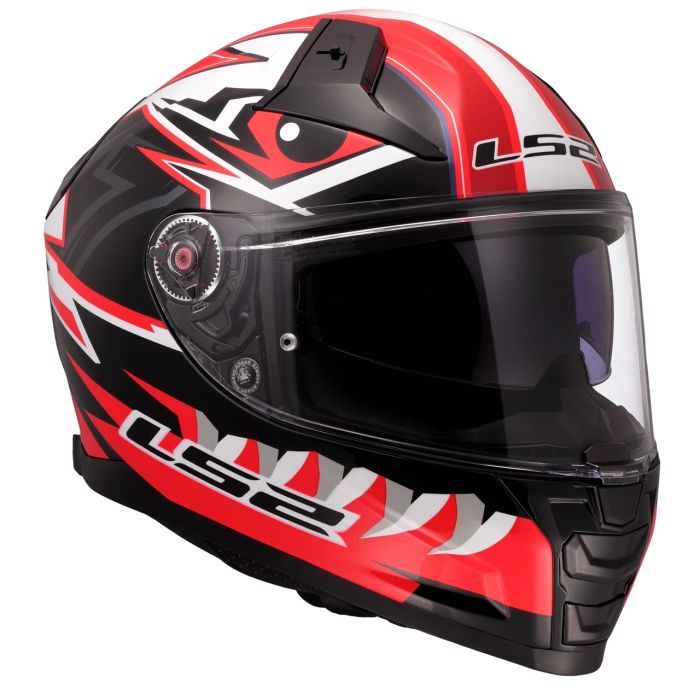 Мотошолом LS2 FF811 Vector 2 Buntri Black Red