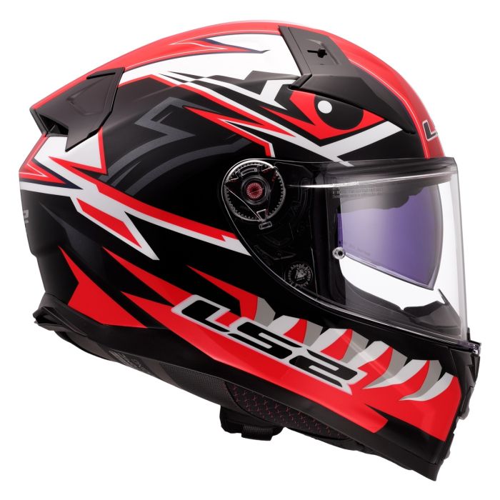 Мотошолом LS2 FF811 Vector 2 Buntri Black Red