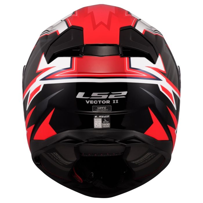 Мотошолом LS2 FF811 Vector 2 Buntri Black Red