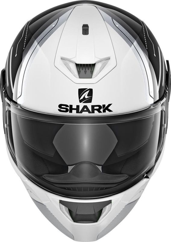 Мотошолом Shark Skwal 2 Warhen White/Black