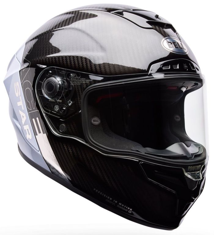 Шолом Bell Racestar Dlx Flex Helmet - Strike Silver