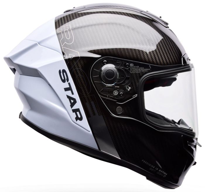Шолом Bell Racestar Dlx Flex Helmet - Strike Silver