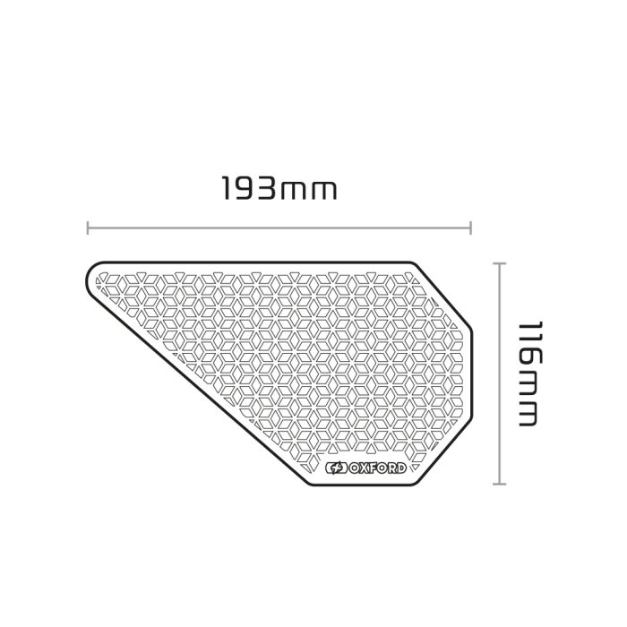 Наліпка на бак Oxford Gripper Adv Tank Grips