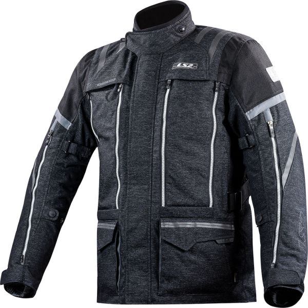 Куртка LS2 Nevada Man Jacket Black Dark Grey