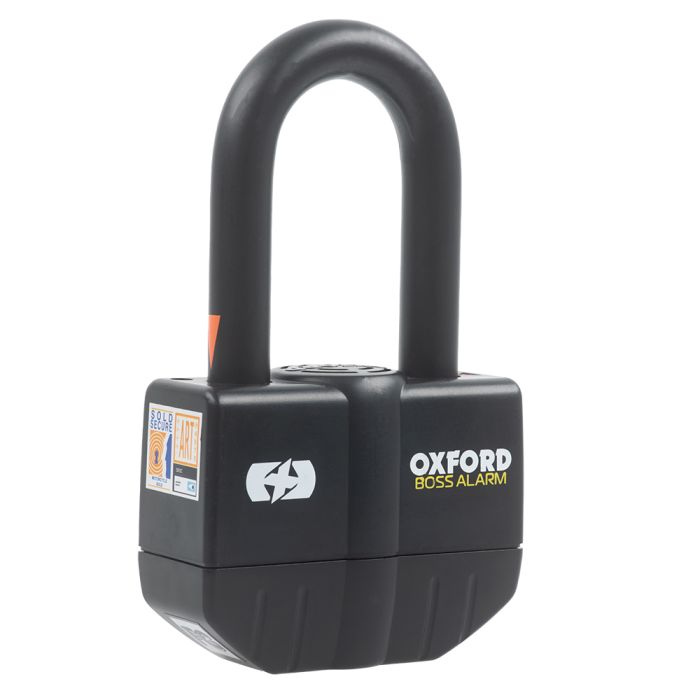 Цеп із замком Oxford Boss Alarm 16mm Lock + Chain 12mm