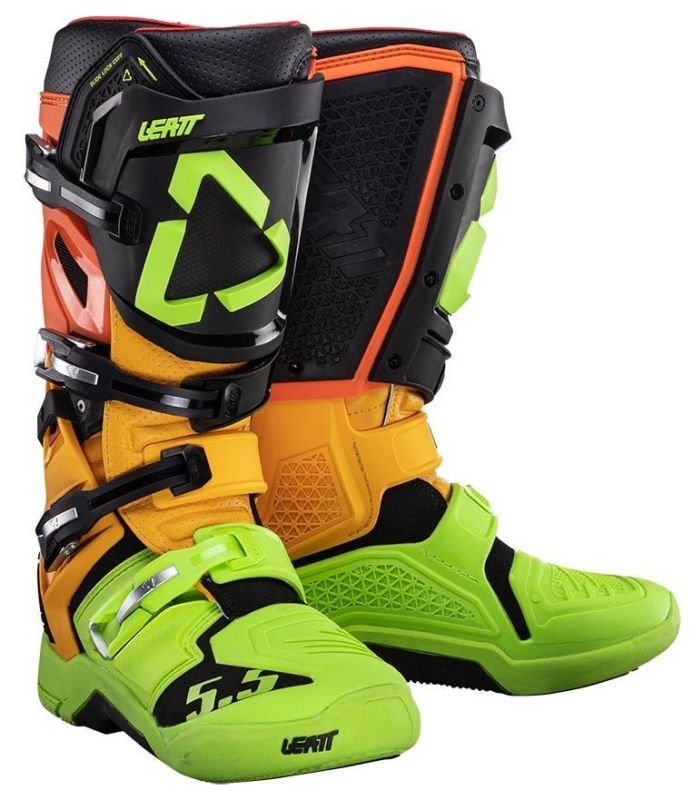 Мотоботи Leatt 5.5 Flexlock Boot Citrus