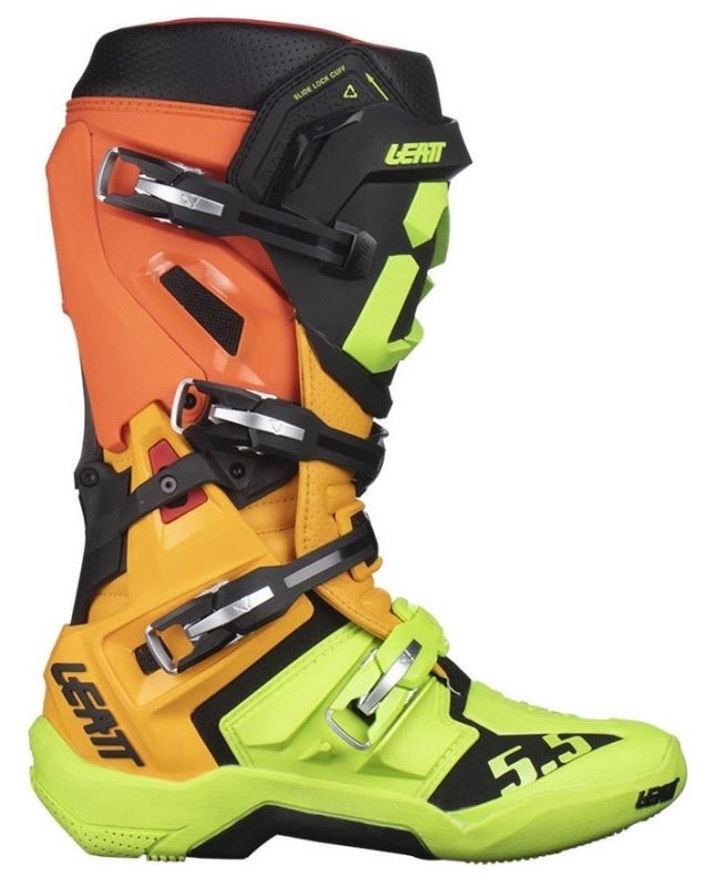 Мотоботи Leatt 5.5 Flexlock Boot Citrus