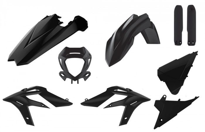 Пластик Polisport Enduro Kit - Beta X (20-) Black