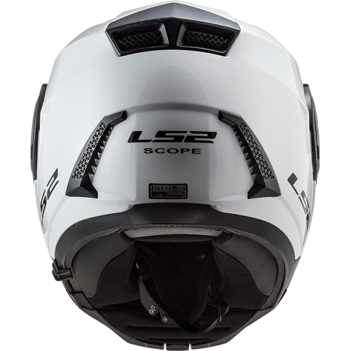Мотошолом LS2 FF902 Scope Solid White