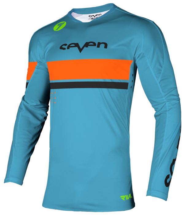 Мотоджерсі дитяча Seven RIVAL VANQUISH CYAN