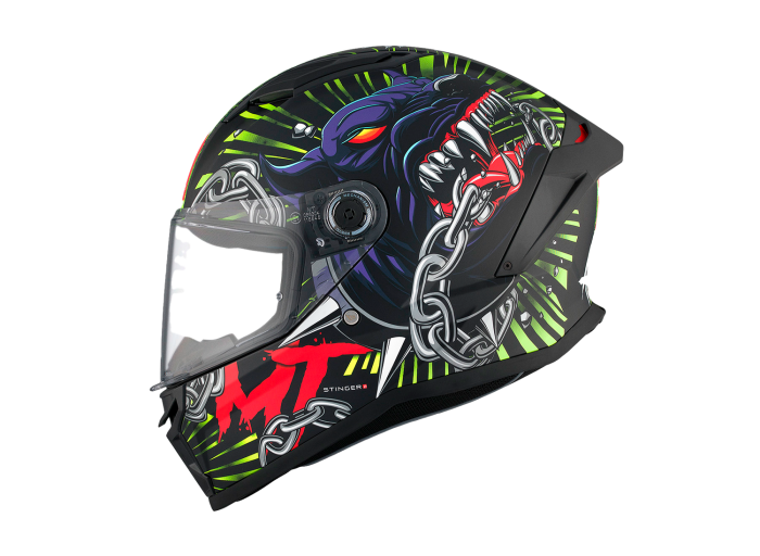 Мотошолом MT STINGER 2 Akin A3 Matt