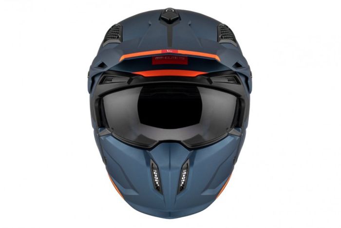 Мотошолом MT STREETFIGHTER SV S Solid A7 Matt Blue ECE2206