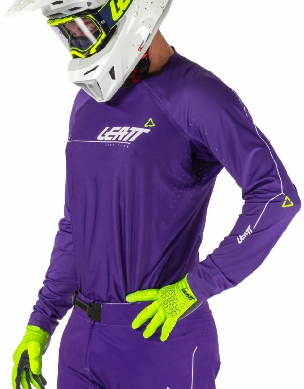Джерсі Leatt Moto 5.5 Ultraweld Jersey Purple