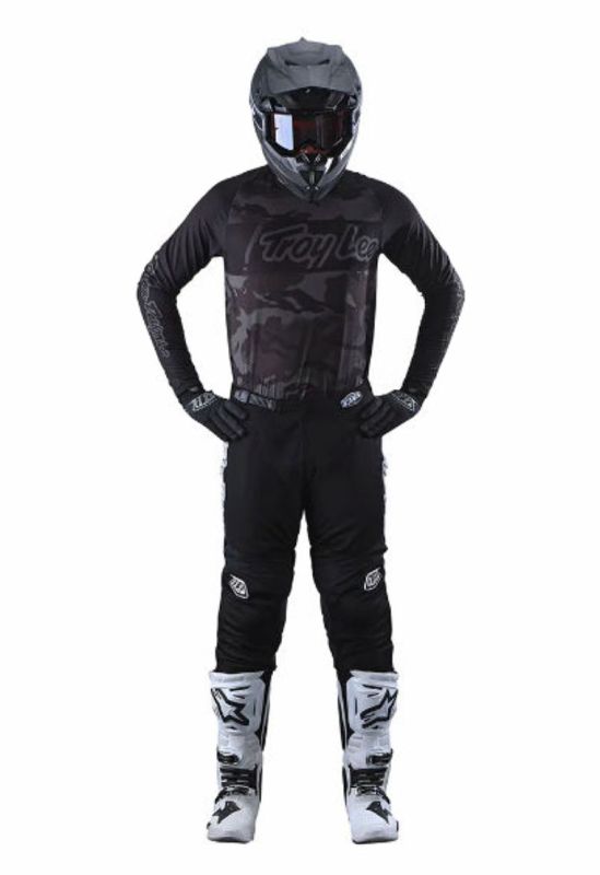 Джерсі TLD SE PRO AIR JERSEY [VOX CAMO BLACK]