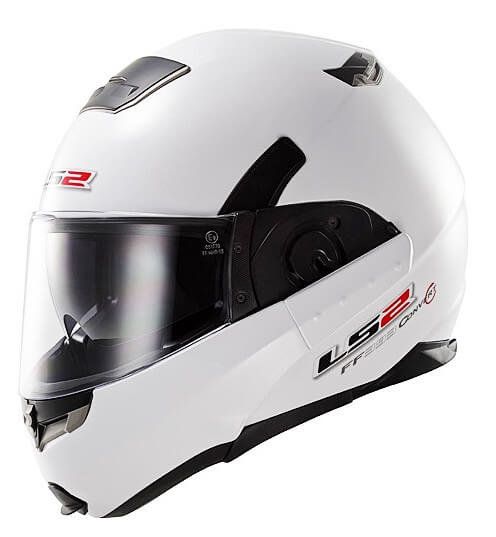 Мотошолом LS2 FF393 Convert Gloss White