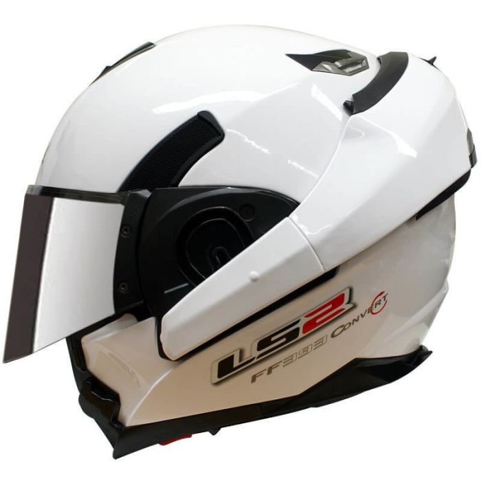 Мотошолом LS2 FF393 Convert Gloss White