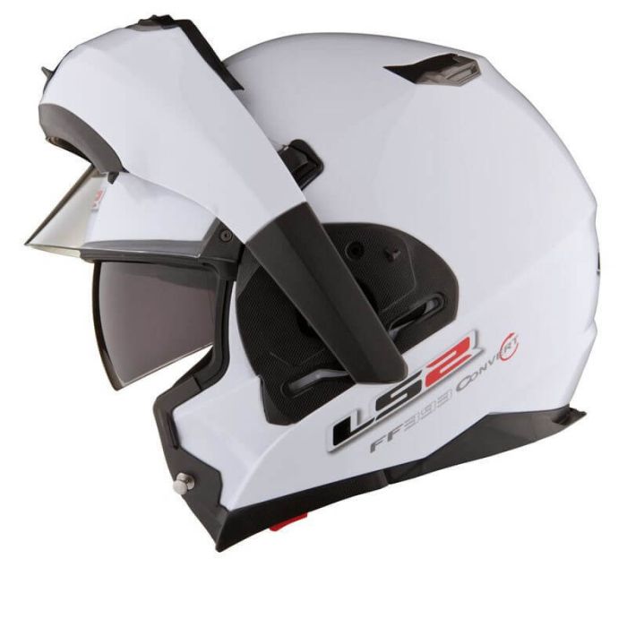 Мотошолом LS2 FF393 Convert Gloss White