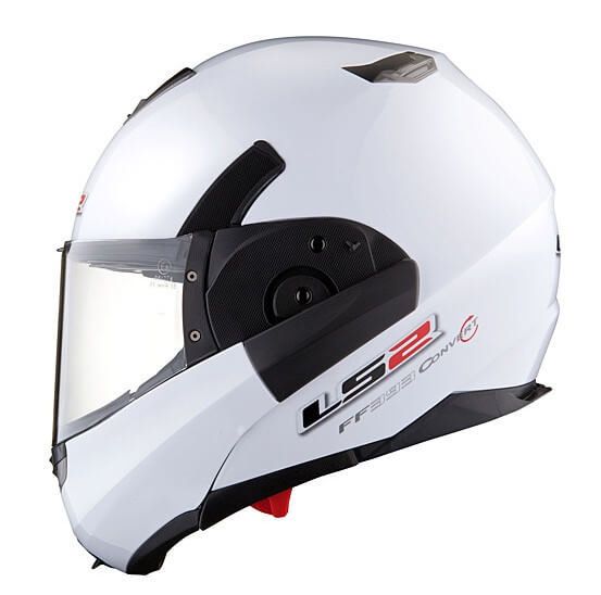 Мотошолом LS2 FF393 Convert Gloss White