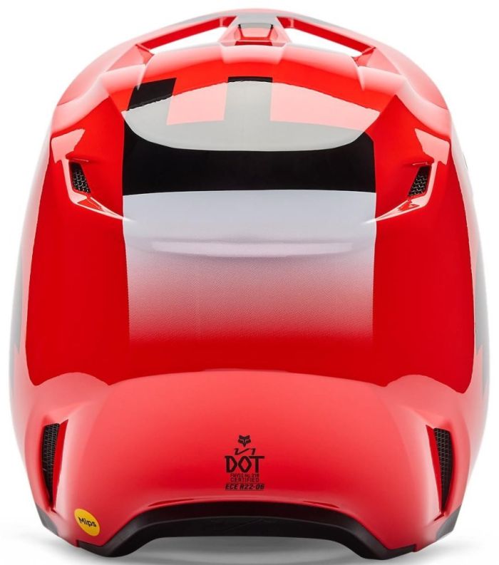 Шолом Fox V1 Helmet - Shield Flo Red
