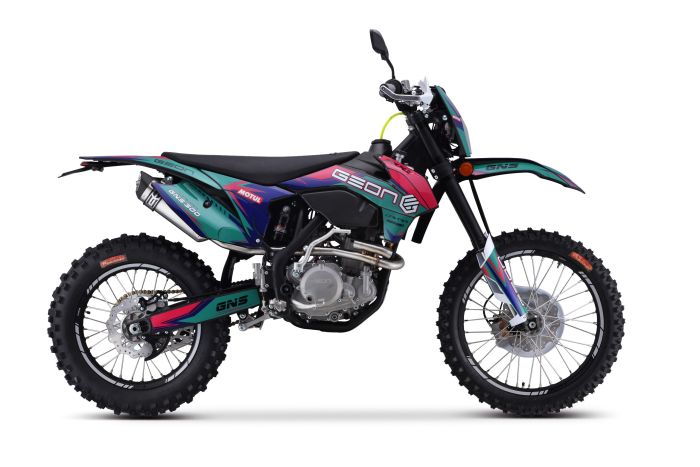 Мотоцикл GEON Dakar GNS 300 R (21/18 Off-Road) Black/Purple