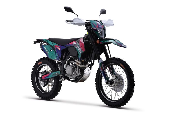 Мотоцикл GEON Dakar GNS 300 R (21/18 Off-Road) Black/Purple