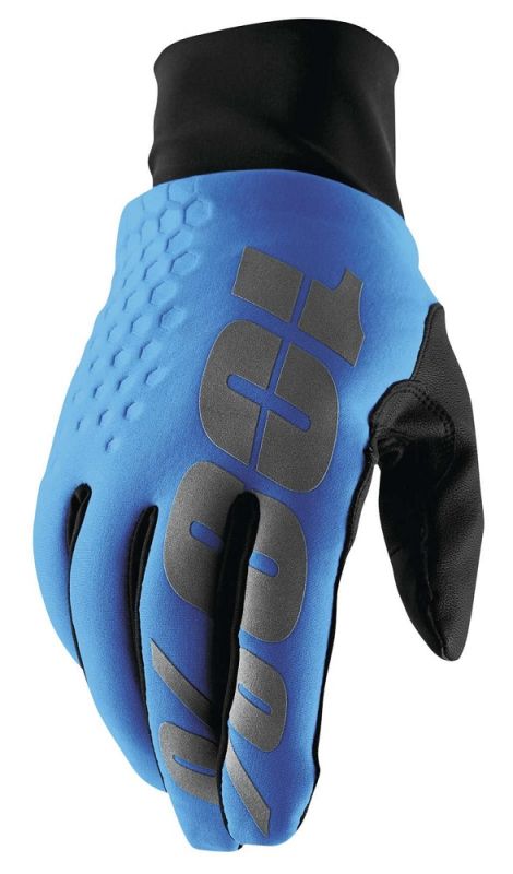 Зимові мото рукавички RIDE 100% BRISKER Hydromatic Glove Blue