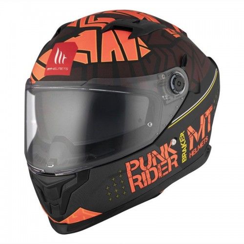 Мотошолом MT BRAKER SV PUNK RIDER B5 Matt Red
