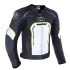 Куртка Oxford Strada MS Leather Sports Jacket Black/ White/ Fluo