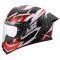 Мотошолом LS2 FF820 Rapid 3 Xtrem White Black Red