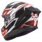 Мотошолом LS2 FF820 Rapid 3 Xtrem White Black Red
