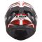 Мотошолом LS2 FF820 Rapid 3 Xtrem White Black Red