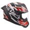 Мотошолом LS2 FF820 Rapid 3 Xtrem White Black Red