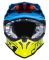 Мотошолом Just1 J39 Thruster Fluo Yellow Red Blue