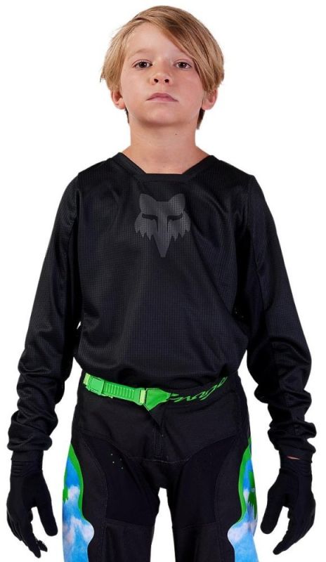 Дитяча Джерсі Fox 180 Youth Jersey - Blackout Black