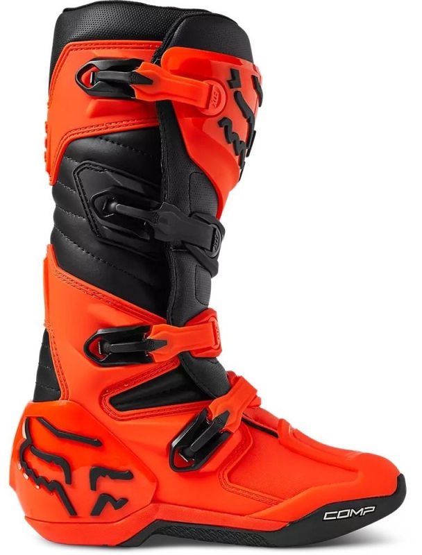 Мотоботи Fox Comp Boot Flo Orange black