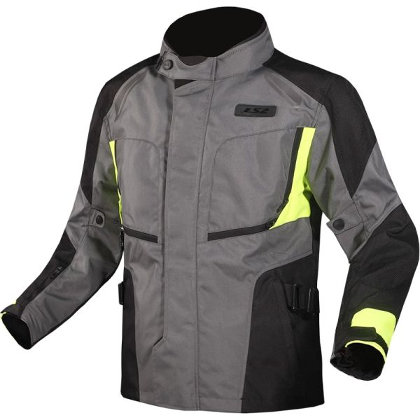 Куртка LS2 Phase Man Jacket Grey Black Yellow