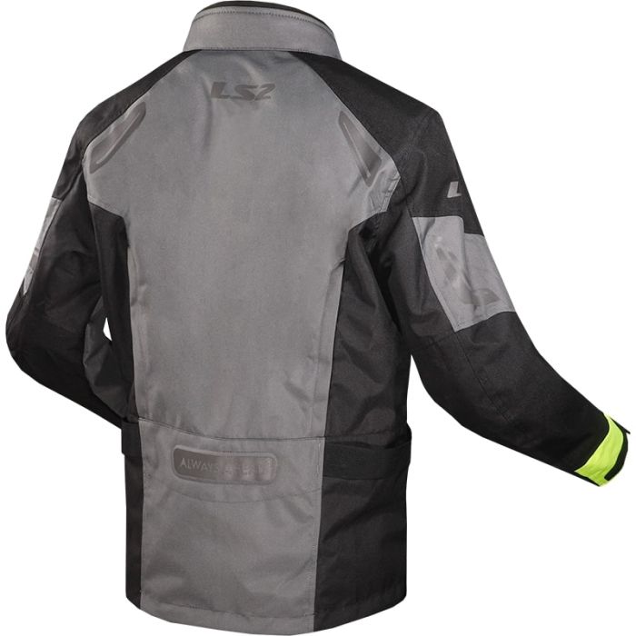 Куртка LS2 Phase Man Jacket Grey Black Yellow