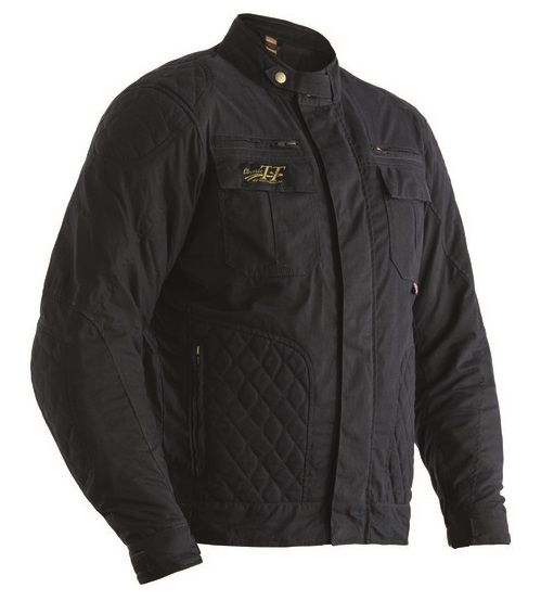 Куртка RST IOM TT Classic III Short CE Jacket Waxed Cotton Black