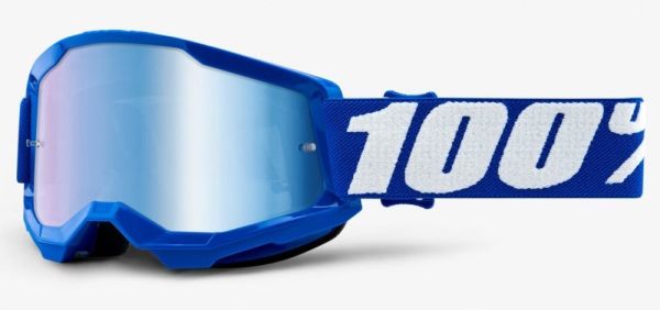 Дитячі Окуляри 100% Strata 2 Youth Goggle Blue - Mirror Blue Lens