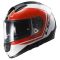 Мотошолом LS2 FF397 Vector FT2 Wake White Black Red