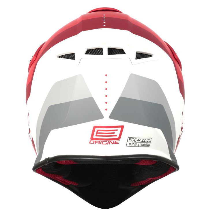 Мотошолом Origine Hero MX Red / White Matt